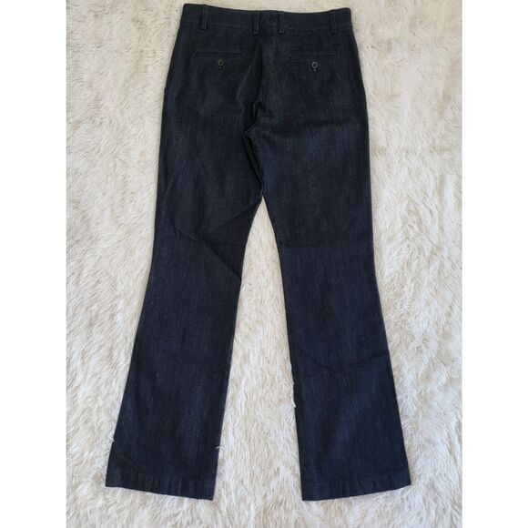 QL2 Quelledue Perkins Boot Cut Jeans Women's EU42 US6 Dark Wash Original $540 - Picture 2 of 10